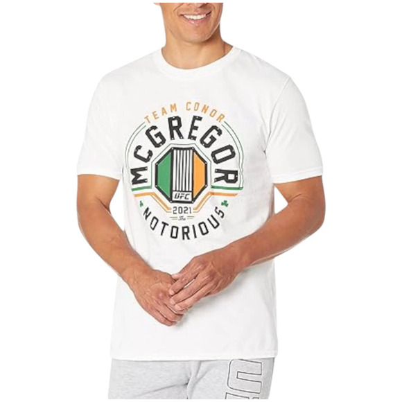 UFC Other - UFC Men's Ufc Conor Mcgregor Arch T-shirt White
